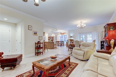 A further look into the expansive living area