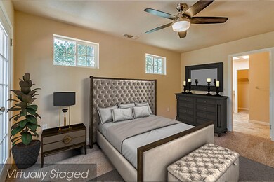 28 master bed staged