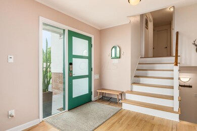 Large bright entry