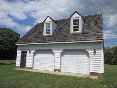 OVERSIZED DETACHED 2 CAR GARAGE WITH FINISHABLE STORAGE ABOVE
