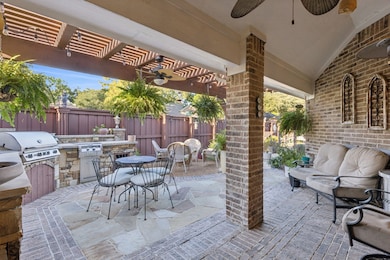 Just the beginning of your outdoor kitchen and living!