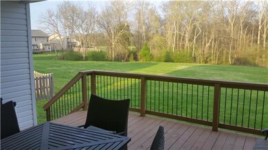 Rear yard of aprx 13 acres is wooded and makes for a wonderful play field. Maintained by HOA