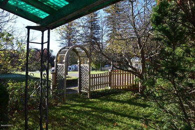 Arbor and Front Yard