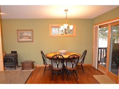 Informal dining area