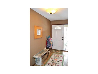 Foyer. Tile floors