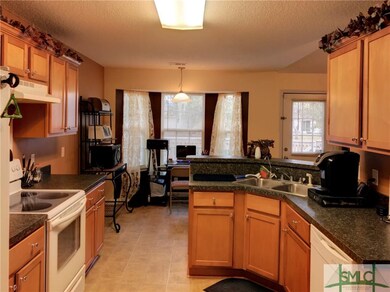 Eat in kitchen currently being used as office spac
