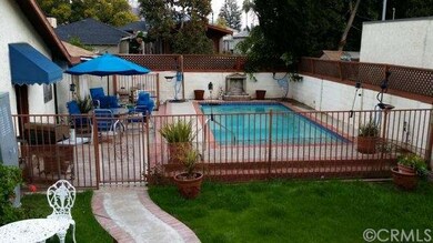 Pool as seen from deck