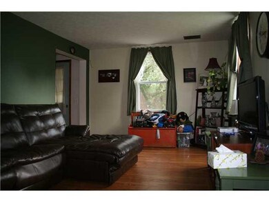 Living Room. Gorgeous original hardwoods in the sp