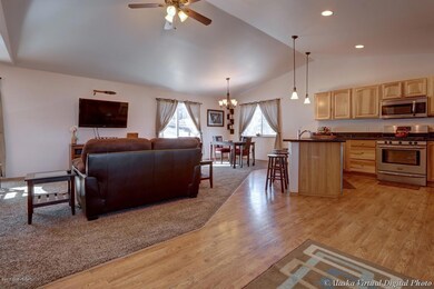 Vaulted Ceilings Open floor plan