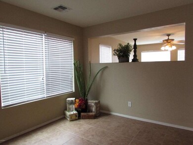 living / dining area