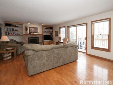 This is the main floor family/ great room.  A slid