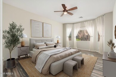 Primary Suite with bay windows