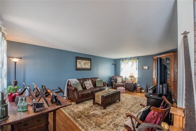 Large Family Room with Hardwood Flooring!