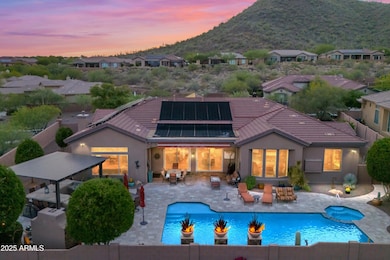 Backyard Twilight View