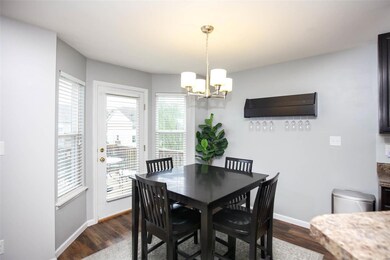 Eat in area of the kitchen