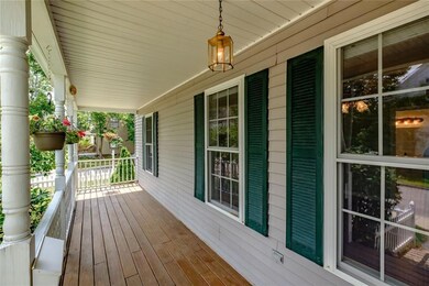 Enjoy sitting out on the porch!