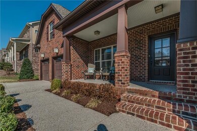 Wonderful timber-framed, covered front porch welcomes you home!