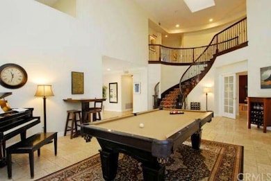 Living Room with view of staircase