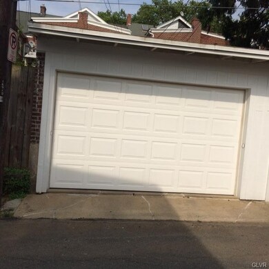 Garage entrance from alley