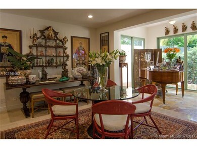 Informal Dining area with view toward Sunroom