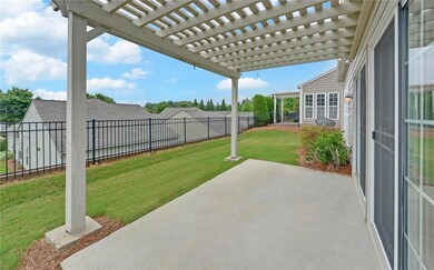 View of patio / terrace with a pergola