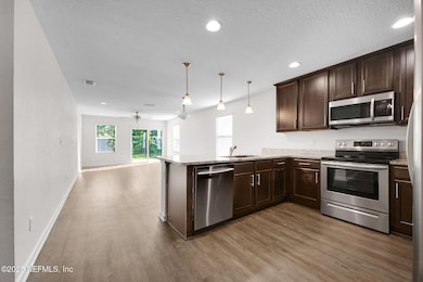 Kitchen Overlooking Living Area