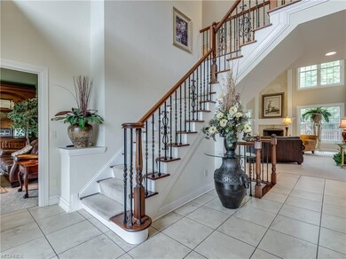 Alternate view of open staircase...