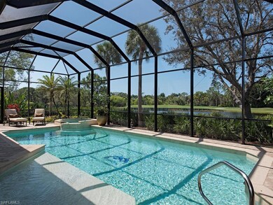 36' Pool with Sun Shelf & Spa Overlooking Hole #14