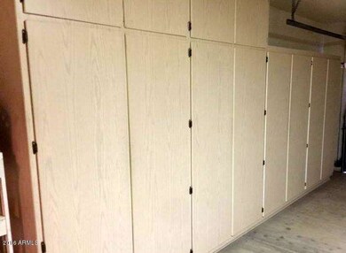 ATTACHED CABINETS IN GARAGE
