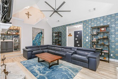 Wet bar for entertaining