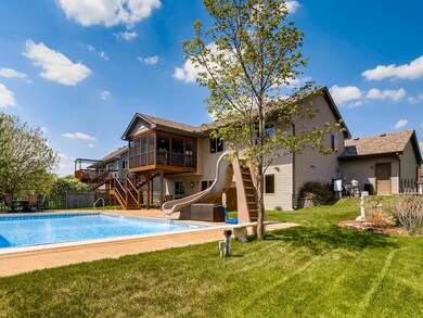 Spacious fenced lot-pool & room to play