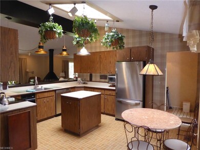 Vaulted Kitchen with a Skylight, Center Isle, Dini