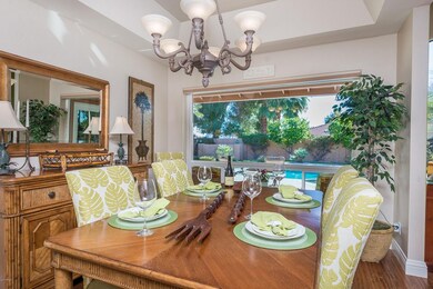 Formal Dining and Views of Pool