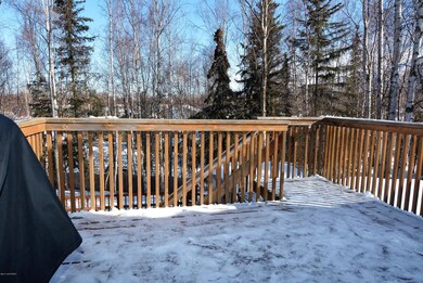 Deck off dining area