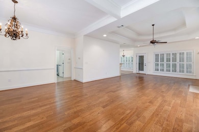 Dining area flows into great room
