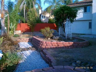 Back yard area