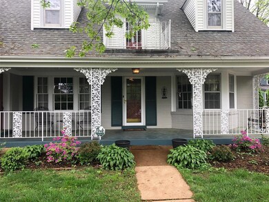Spacious front porch.