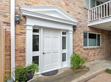 Another view of the front door to unit