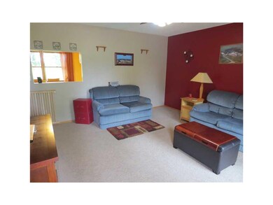 Living Room. Living room with view of pass-thru to