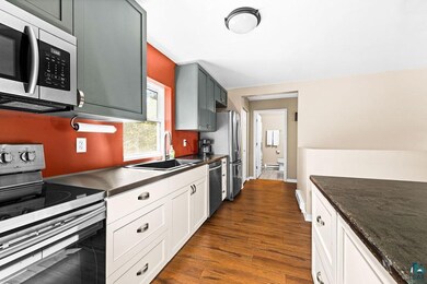 Kitchen featuring appliances with stainless steel 