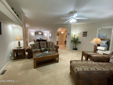 Living Room facing den