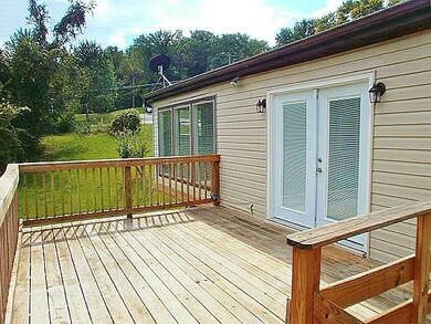Newer upper level deck with a great view of your l