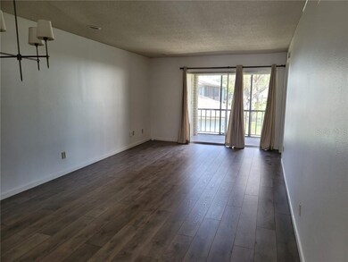 Looking from kitchen to back patio.