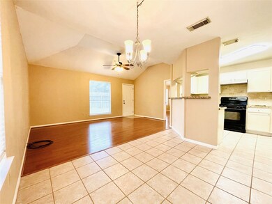 View of Den & Kitchen from the Breakfast Room