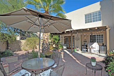Private patio