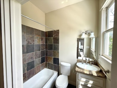 Small but well appointed bathroom