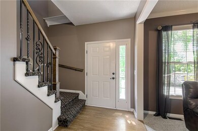 Good-sized entry awaits you with lovely hardwoods!
