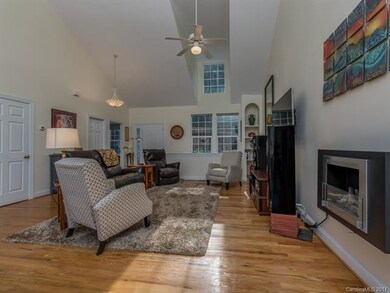 Open Living Room, vaulted ceiling, hardwood floori