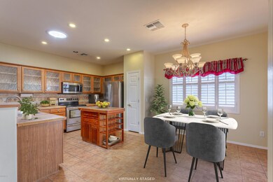 Kitchen Dining Virtually Staged