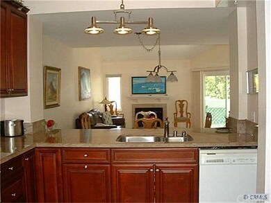 pass - thru to dining area